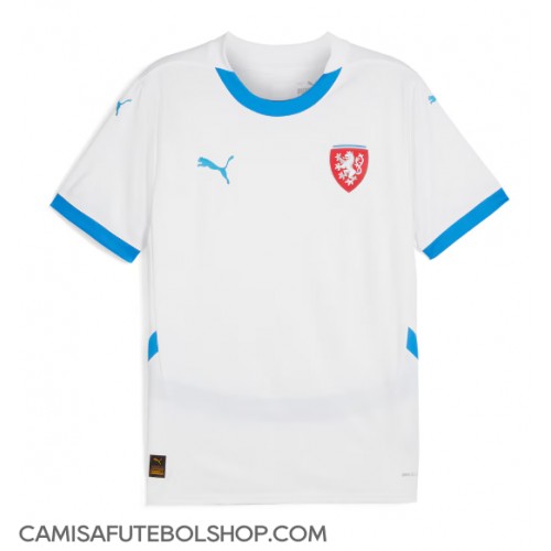 Camisa de time de futebol República Checa Replicas 2º Equipamento Europeu 2024 Manga Curta